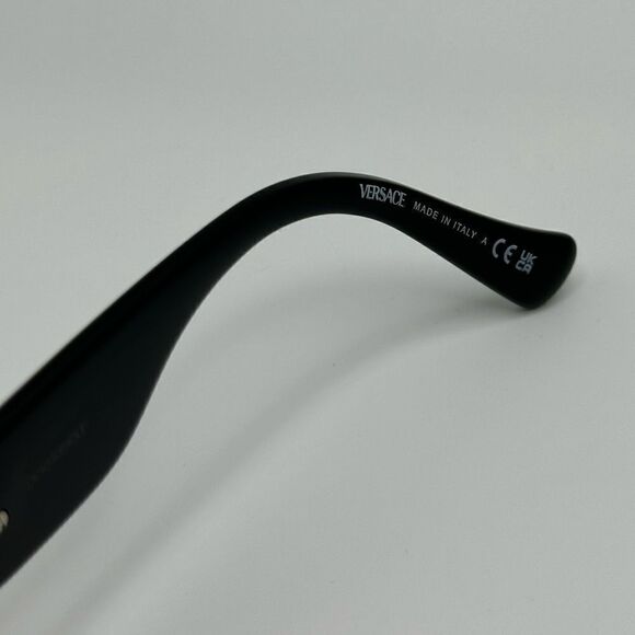 VERSACE Sunglasses VE2264 151387 Silver Dark Grey Unisex NEW